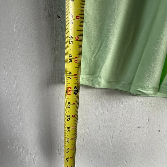 Bar III Mint Green Cutout Dress | Sheer Jersey | Size Medium - Picture 7 of 7